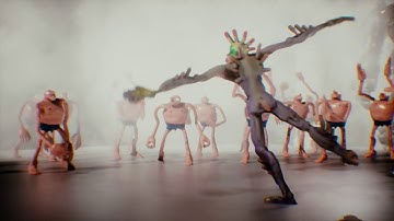 dance party animation test UE4, oculus medium, substance painter, mixamo.