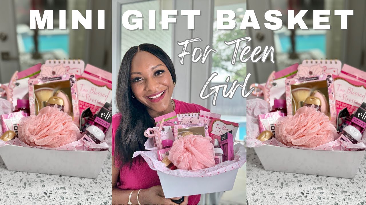 🎀 DIY Mini Gift Basket For Teen Girls | Cute Easy and Affordable Ideas ...