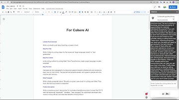 Cohere AI use guide