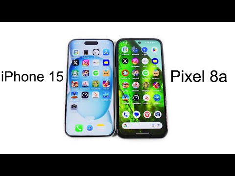 iPhone 15 vs Pixel 8a Speed Test