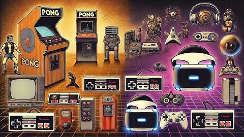 From Pong to VR:  The Evolution of Video Games