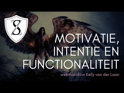 Video: Over Motivatie En Intentie - Of Waarom Mensen Doen Wat Ze Doen