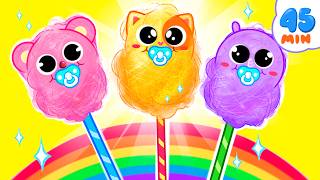 Cotton Candy For Kids Funny Songs For Baby Nursery Rhymes By Toddler Zoo