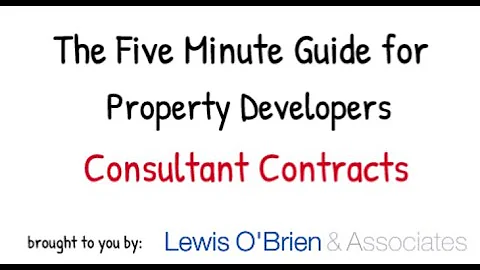 5 Minute Guide   Property Development   Consultants