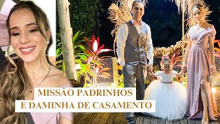 VLOG: Arrume-se comigo madrinha de casamento e minha bebê de 2 anos foi daminha ✨