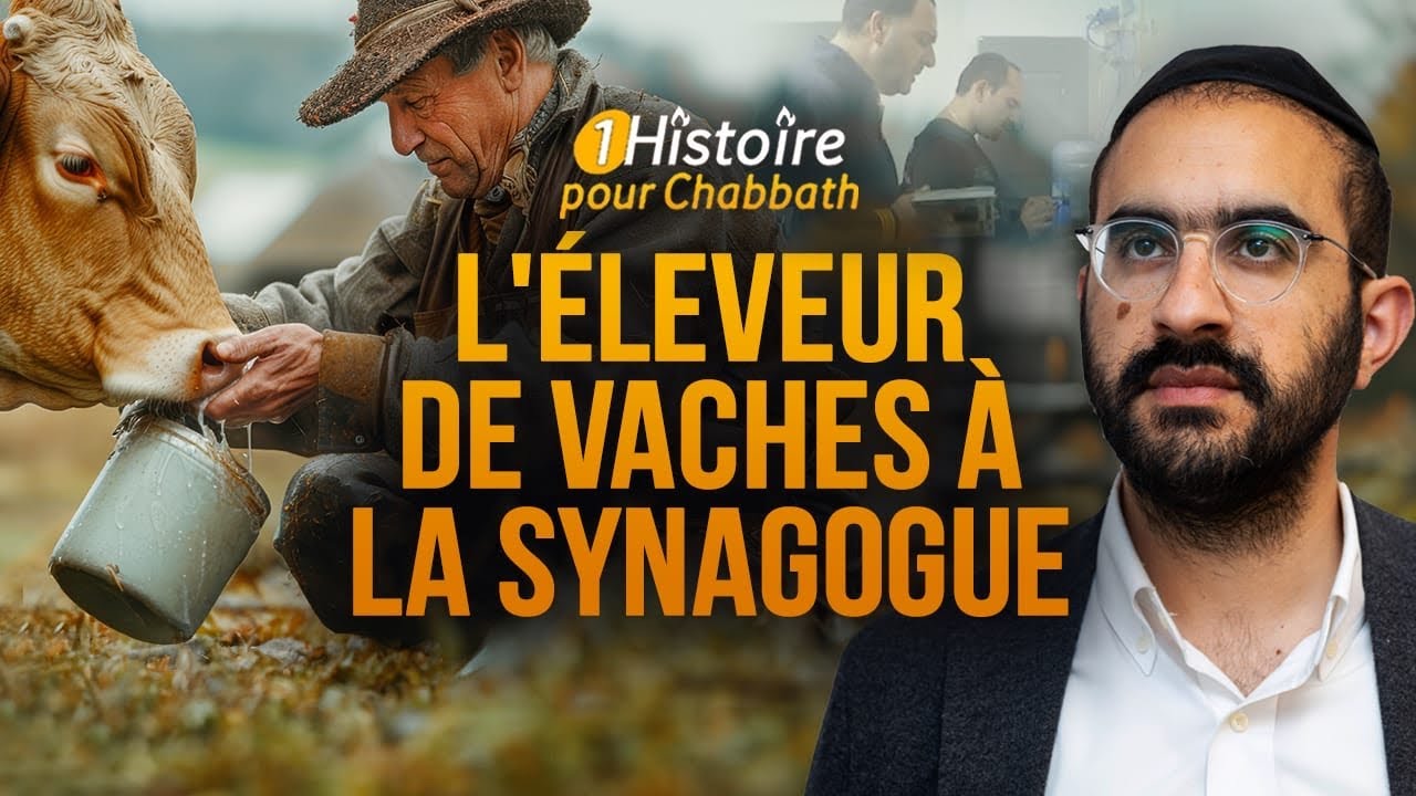 L'ÉLEVEUR DE VACHES À LA SYNAGOGUE 🐄 HISTOIRE SURPRENANTE POUR CHABBAT (Binyamin Benhamou)