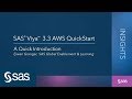 SAS Viya 3.3 AWS QuickStart