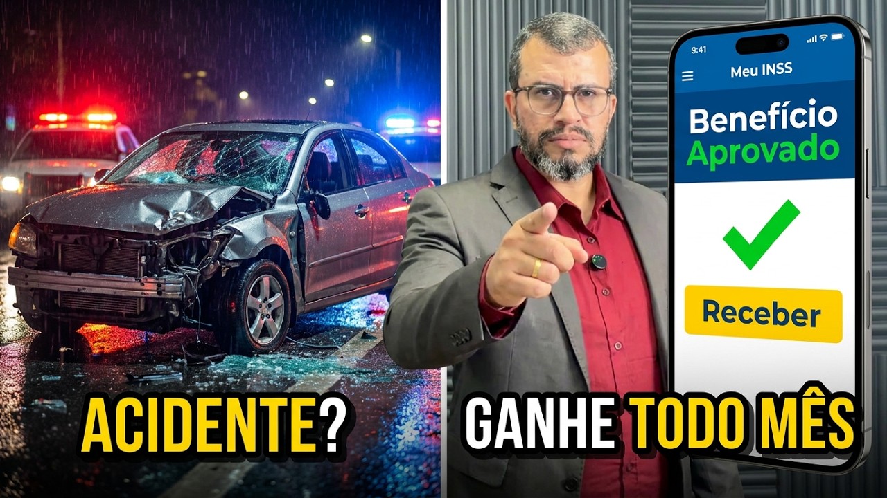 ACIDENTE DE TRANSITO dá direito ao AUXÍLIO-ACIDENTE?