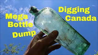 Digging A Huge Old Town Bottle Dump In Canada