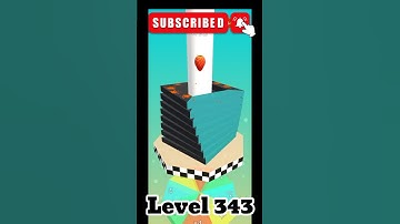 Level 343 Stack Ball ✅ #shortsvideo #shortsfeed #stackball #aalsigaming #youtubeshorts #shorts #game