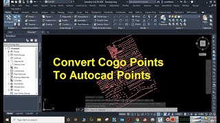 Convert Cogo Points To Autocad Points- 17