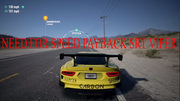 NEED FOR SPEED PAYBACK SRT VIPER