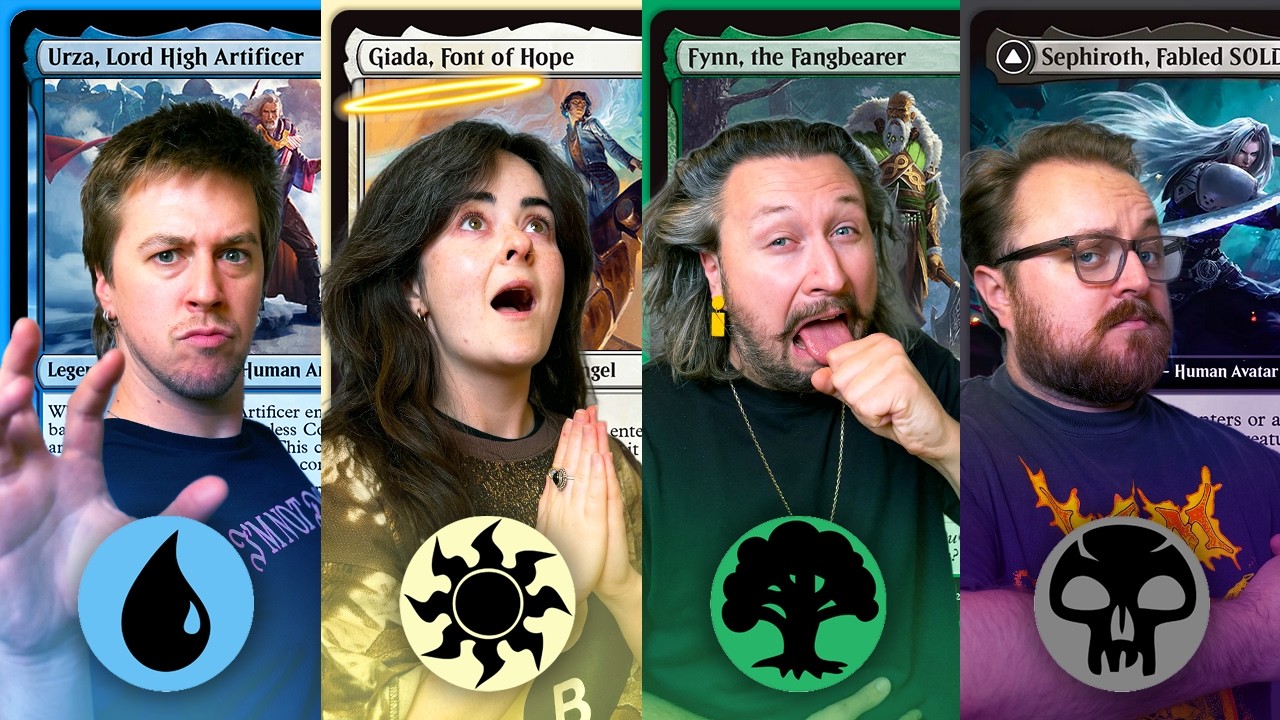 What's the BEST Colour in EDH?!? – Fynn vs Giada vs Sephiroth vs Urza thumbnail