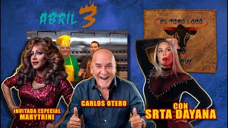 Carlos Otero Srita Dayana Y Marytrini En El Toro Loco Show Abril 03 2024