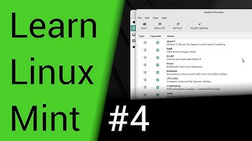 Learn Linux Mint - Part 4 - Update Manager (1 of 2) Installing Updates - PC Computer Tutorial Series