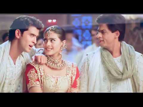 Bole Chudiyan Bole Kangna 4K Video Song Shahrukh Khan Kajol Hrithik Roshan Kareena Kapoor