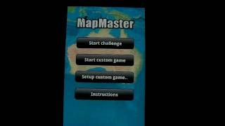 MapMaster a geography game for android screenshot 1