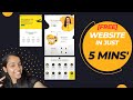 How To Make a Website in 5 Minutes | Coding with Ree'