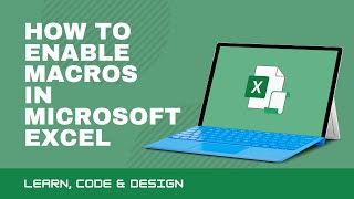 How to Enable Macros in Excel (JD's Code Lab)