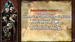 Karaoke Que Detalle Señor Has Tenido Conmigo chords