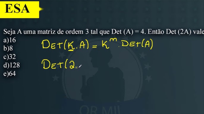 VRES] II.7.2 Ex07 Propriedades de Determinantes 