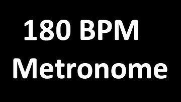 180 BPM METRONOME with 30 Minutes Count Up Timer