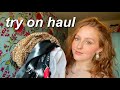 second hand try on haul (depop, vinted, birthday and christmas)