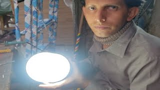 A Talented Man Repairs Large LED Bulb Amazingly