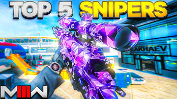 The TOP 5 Best Sniper Class Loadouts to USE in Modern Warfare 3 (must WATCH)