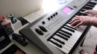 Video thumbnail of "A Thousand Years - keyboard cover"