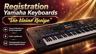 "Die kleine Kneipe" - Peter Alexander - Registration Yamaha Keyboards #136