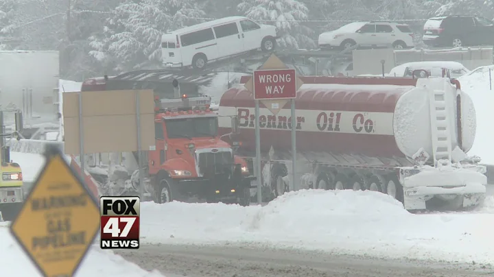 Winter Weather Behind Several Accidents on I-94 in Jackson