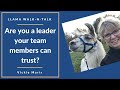 Are you a leader your team members can trust? | Patrick in a Llama Walk-N-Talk with Vickie Maris