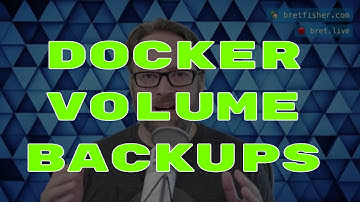 Docker Volume Backups with "Vackup": DevOps and Docker Live Show (Ep 85)