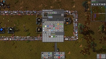Factorio Single Circle Belt Factory with Bob