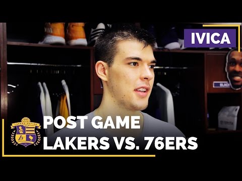 Ivica Zubac On Being Put Into The Lakers Starting Lineup