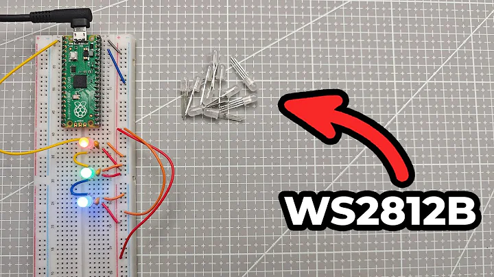 How To Control WS2812B Individually Addressable LEDs using the Raspberry Pi Pico