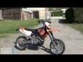 Présentation d'une KTM 530 EXC-R supermotard