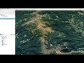 Google Earth - Маршрут Карпаты 2017