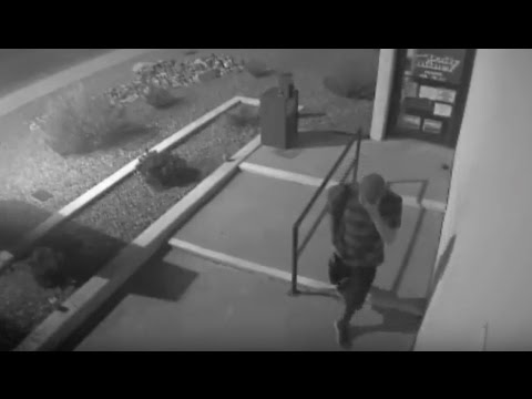 Video  surveillance of suspect who stole Miner's camera