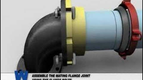 Preview of Lesson 11: FLANGED COUPLING ADAPTER INSTALLATION (Animation)