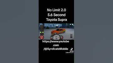 No Limit Drag Racing 2.0: Toyota Supra 5.6 Second Tune #nolimit2 #dragracing #gaming #supra #toyota