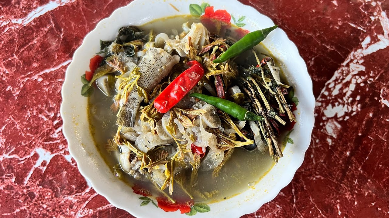 សម្លម្ជូរកូនចេក