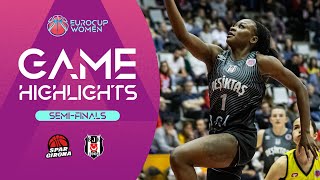 Spar Girona v Besiktas | Semi-Finals | Highlights | EuroCup Women 2023