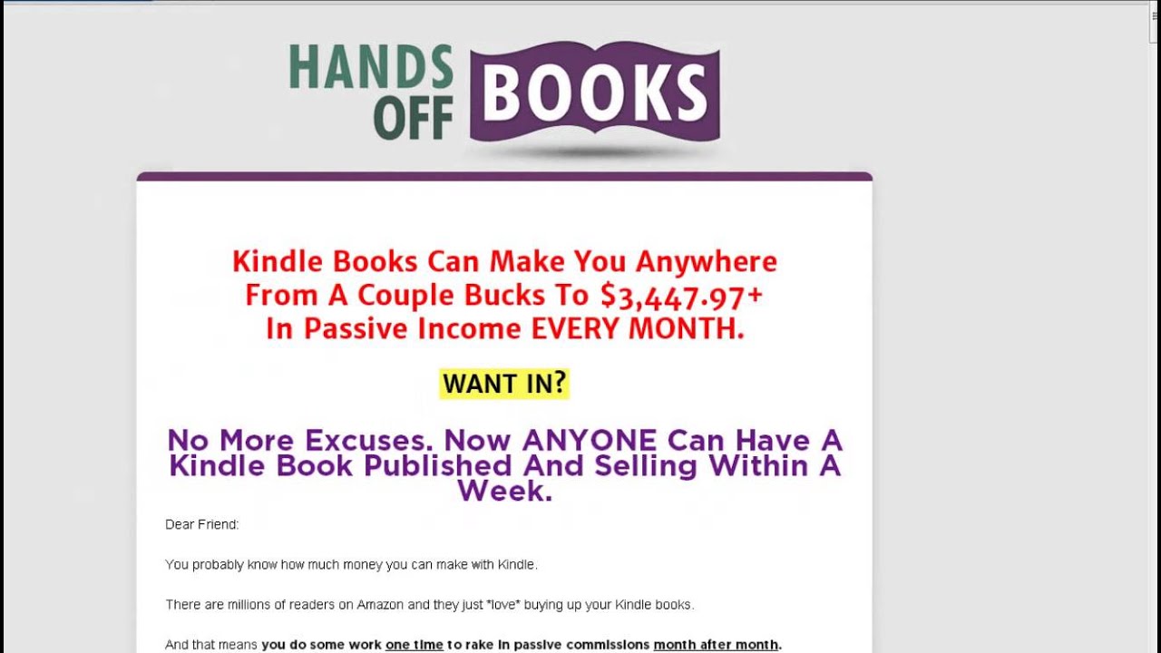 ***Rachel Rofe Hands Off Books Autogenerate Quality Books WITHOUT ANY