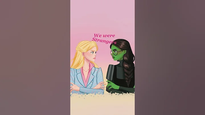 Wicked animation🩷💚 #wickedmovie #elphaba #glinda #arianagrande #cynthiaerivo #animation #art #cute