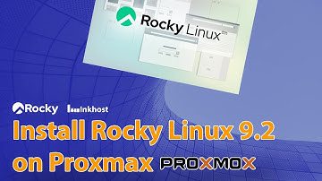 Install Rocky Linux 9.2 on Proxmax
