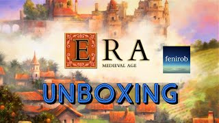 ERA : Medieval Age Board Game | Unboxing (No Talking)
