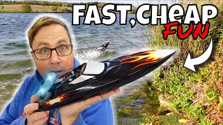 Crazy CHEAP Brushless RC Boat! You Will Want One! EAT EBT04 screenshot 4