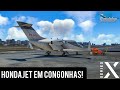 MSFS2020 Testando o HONDAJET em CONGONHAS! • Será que deu certo? (XBOX Series X)